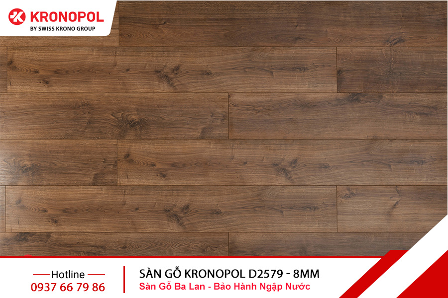 Sàn gỗ Kronopol Cốt Xanh D2579 - 8mm