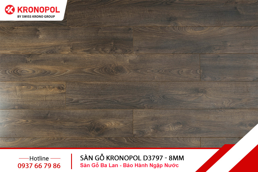 Sàn gỗ Kronopol Cốt Xanh D3797 - 8mm
