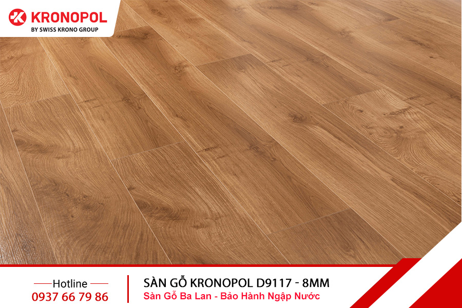 Sàn gỗ Kronopol Cốt Xanh D9117 - 8mm