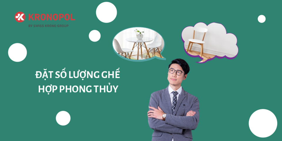 Số lượng ghế ăn phù hợp? - Sàn gỗ Kronopol
